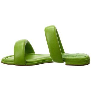 New Alexandre Birman Lilla Padded Slides 40.5 10.5 Green No Box